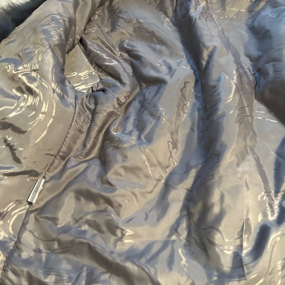 Luxurious Iron Gray Fur Short Coat - Picture 6 of 12